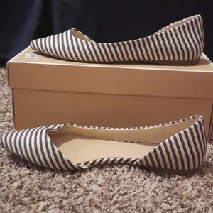 Forever 21 striped flates